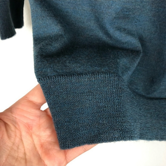 J. Crew teal sweater - Picture 7 of 10